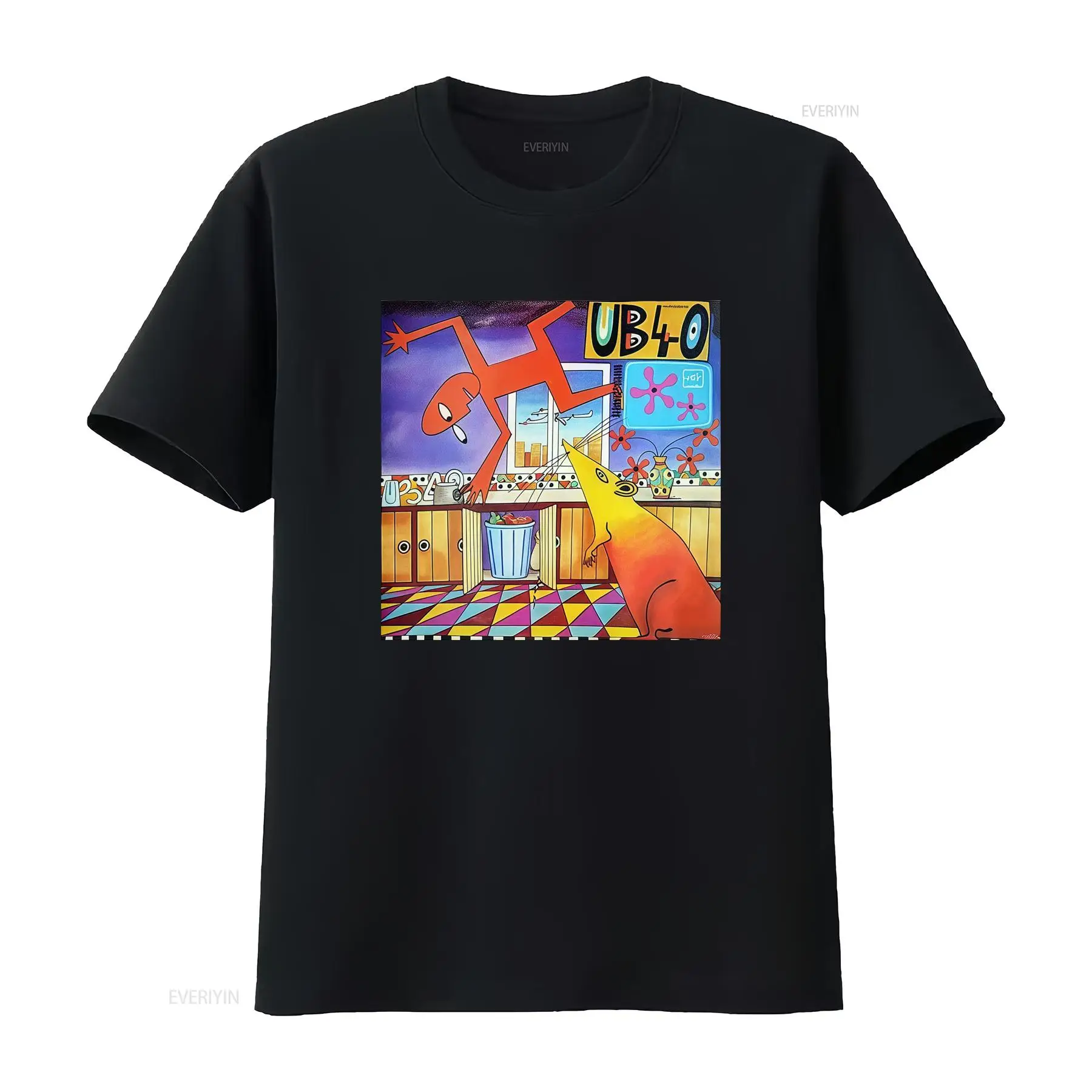 Streetwear Brand From China - Maglietta UB40 Rat In The Kitchen