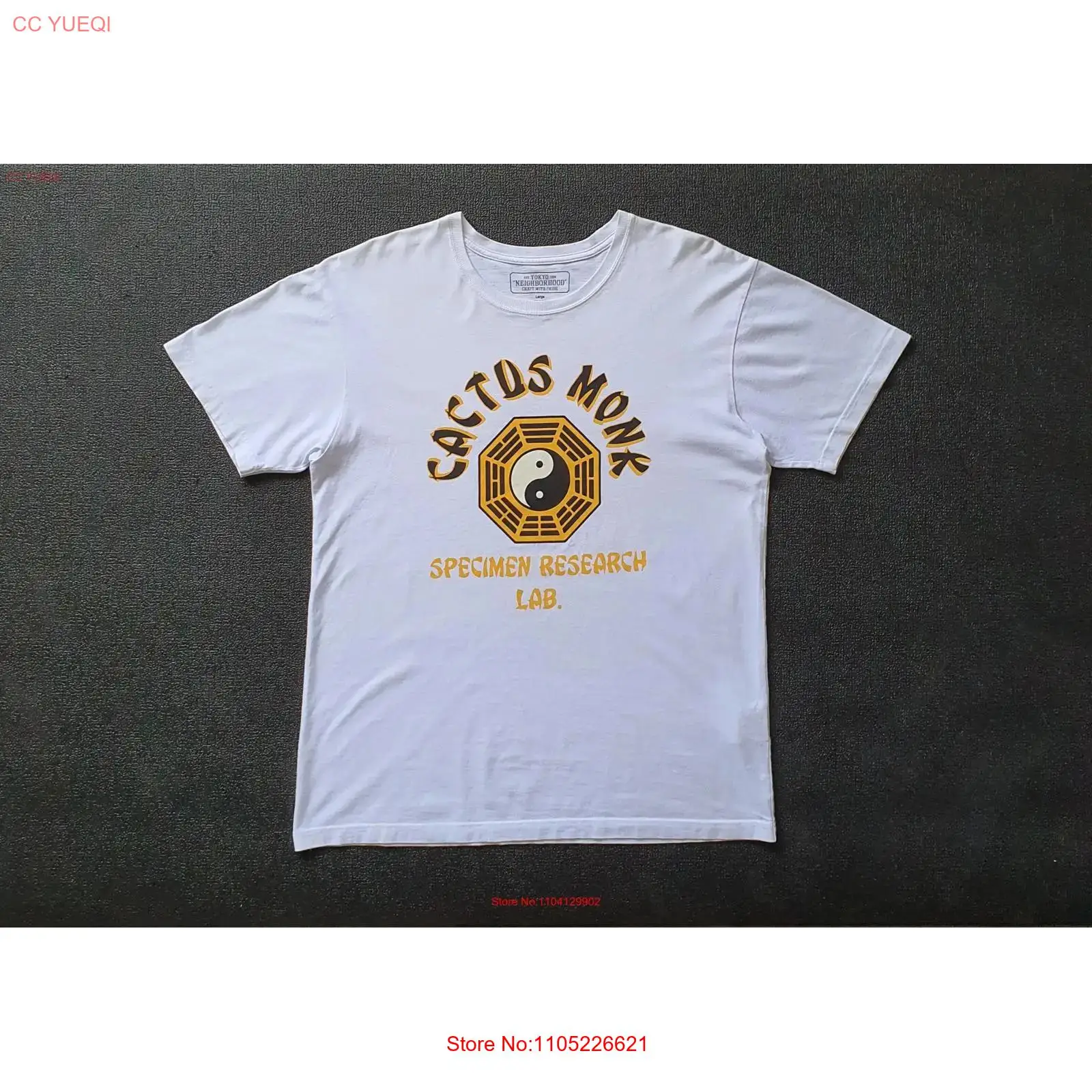 Streetwear Brand Japan - T-shirt NEIGHBORHOOD NBHD Japan Cactus Monk