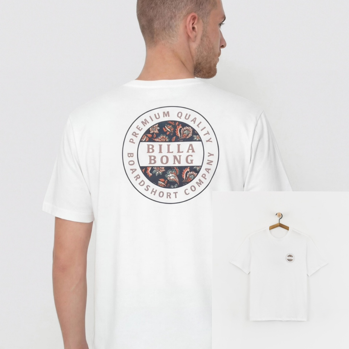 Streetwear Brands Logo - T-shirt classica con logo Billa Outdoor