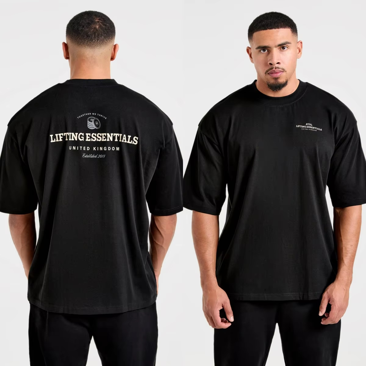 Streetwear Brands Logo - Nuova T-shirt con Logo Classico GYM,
