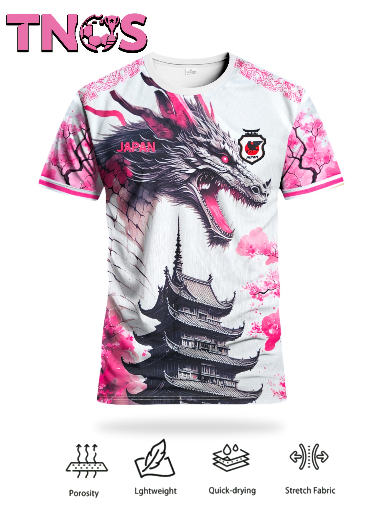 Maglia da calcio TNOS Sport Br - Streetwear Brand Japan recensione e prezzo