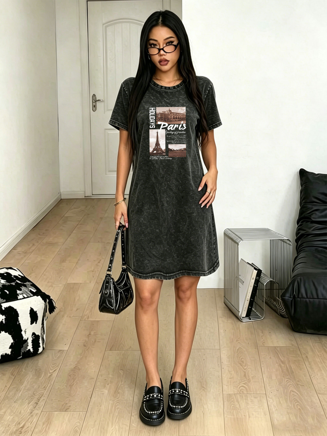Abito T-shirt vintage lavato d - Streetwear Brand Paris recensione e prezzo